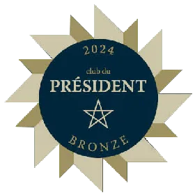 Logo club president bronze 2024.